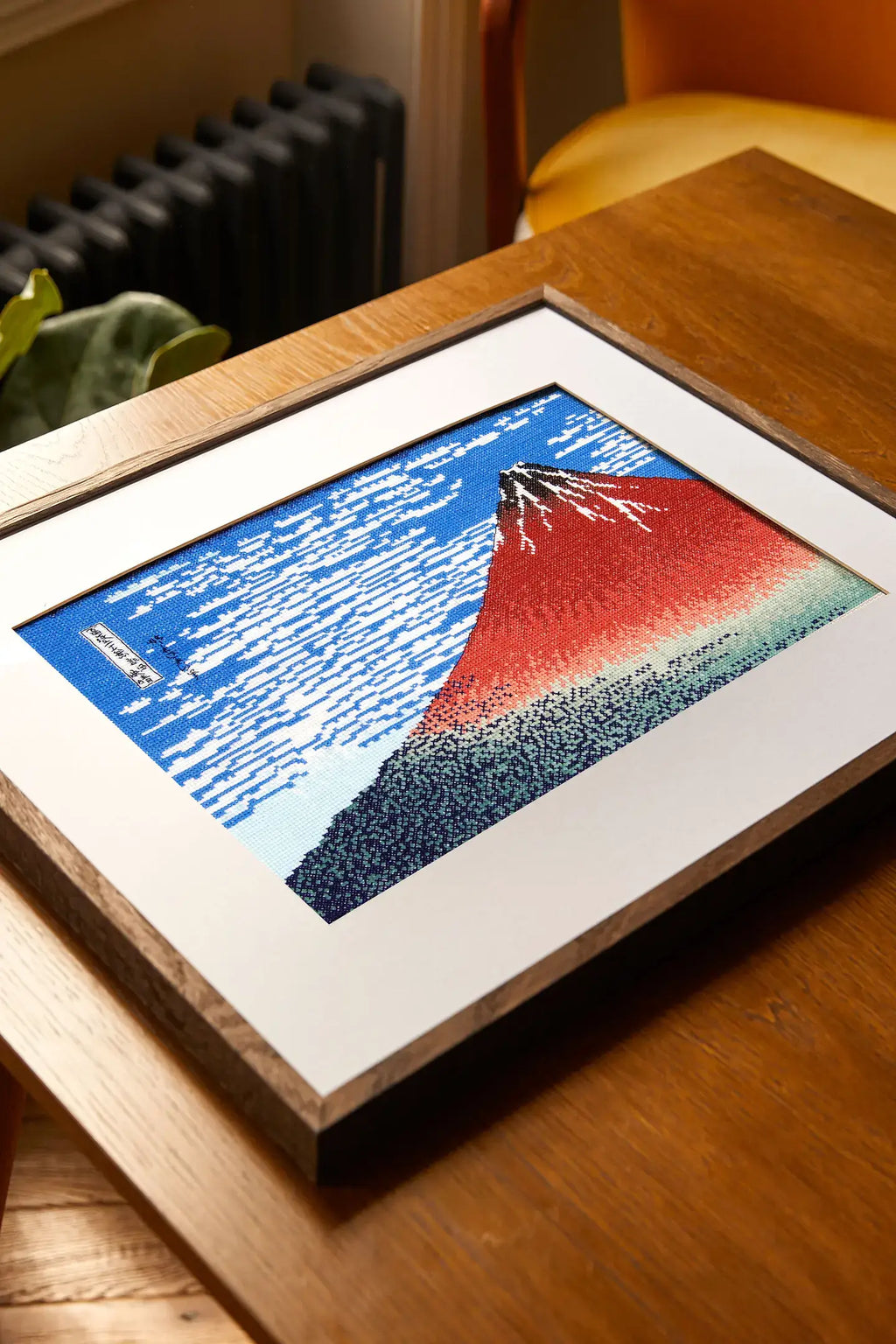 Red Fuji by Katsushika Hokusai