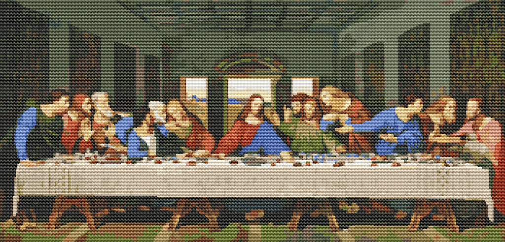 The last supper - Needle Fine Art