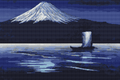 Moonlight on Mount Fuji - Needle Fine Art